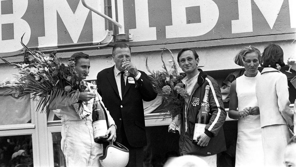 bruce mclaren, henry ford ii, chris amon, 24 hours of le mans