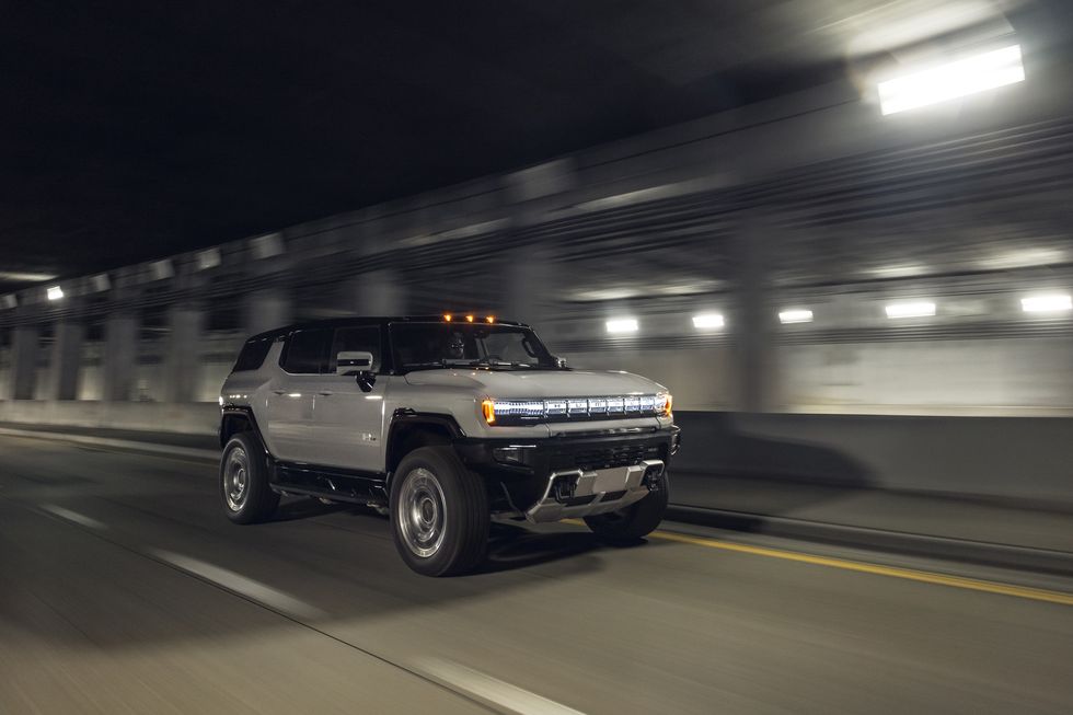 2023 car and driver evoty gmc hummer ev suv