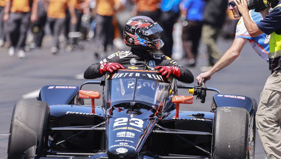 driver ryan hunter reay 23 of united states participates