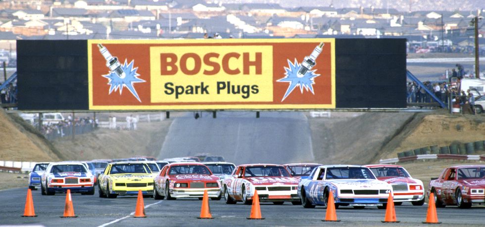 nascar race at california speedway