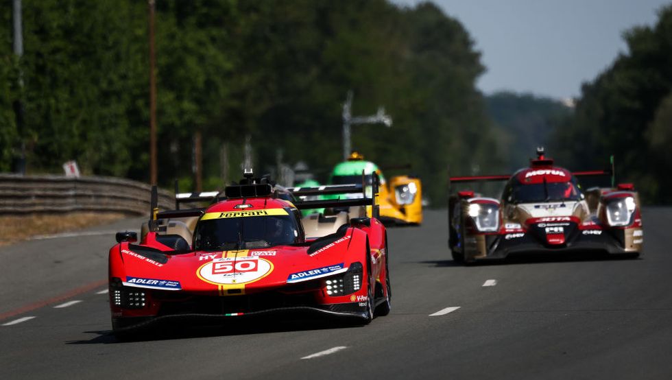 le mans test day