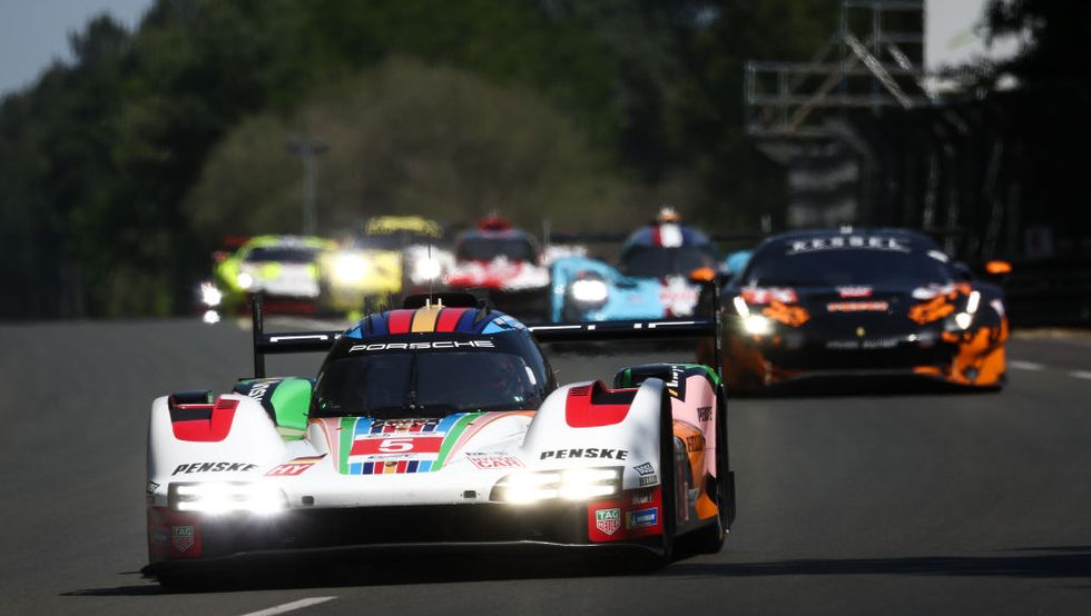 le mans test day