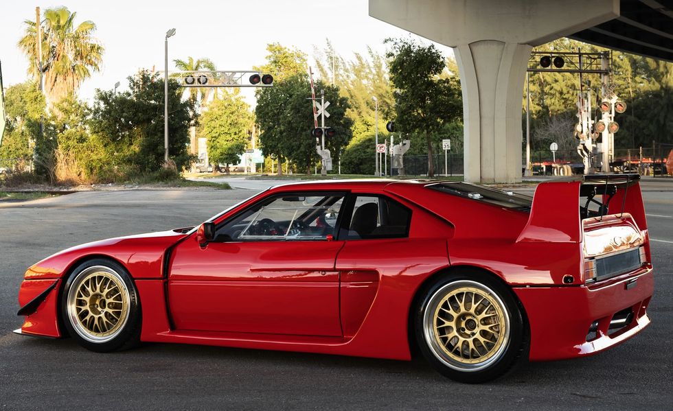 1992 venturi 400 trophy coupe rear