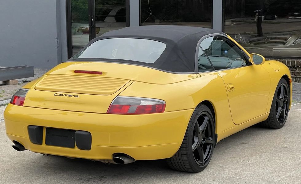 1999 porsche 911 carrera cabriolet