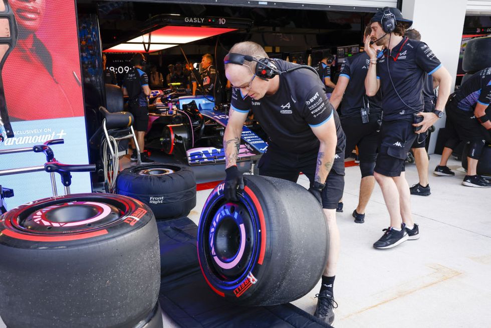 practice session ahead of formula 1 grand prix of miami