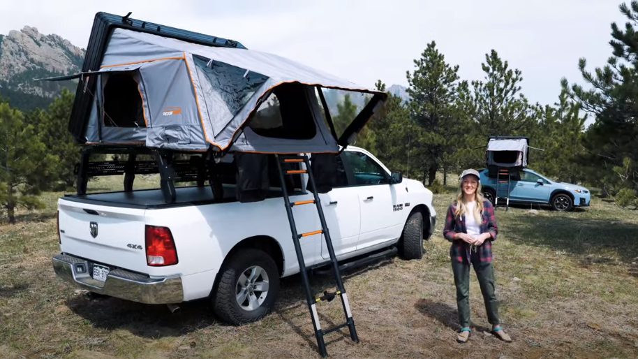 ford ranger 4x4 with rooftop tent