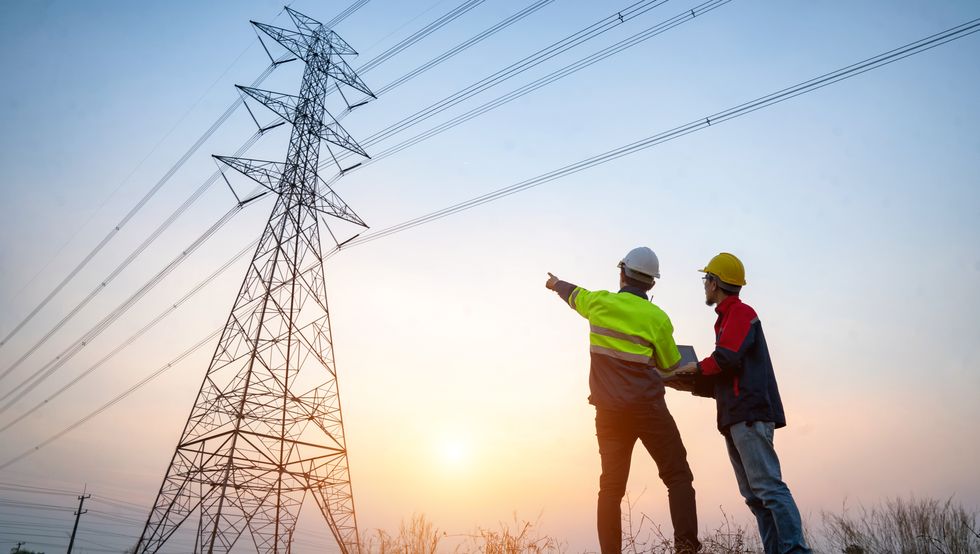 electrical engineer working