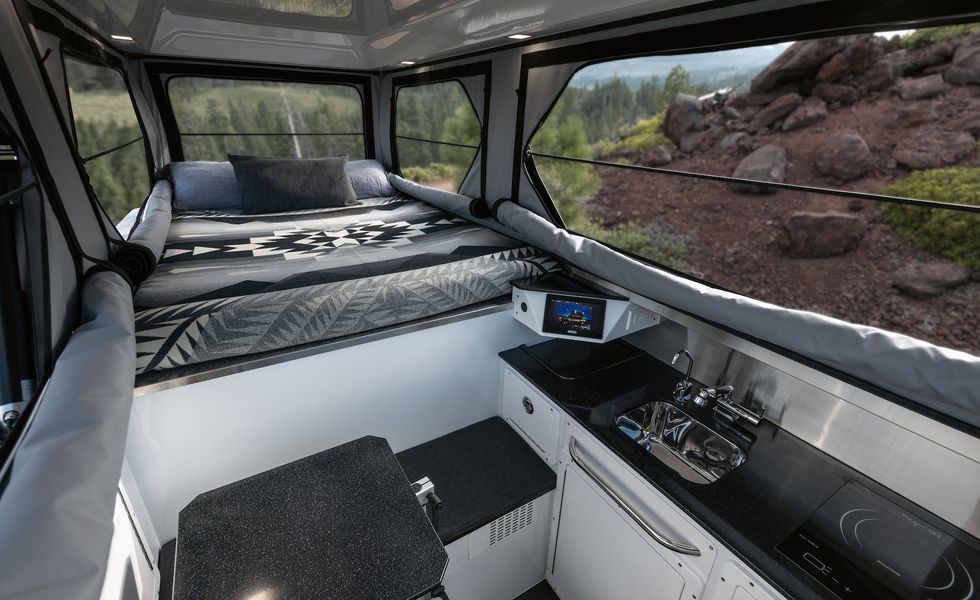 gmc hummer ev sut with earthcruiser upftit interior