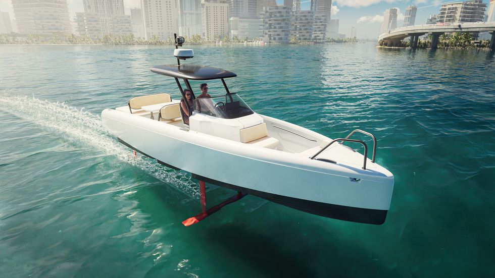 candela c8 hydrofoil electric boat