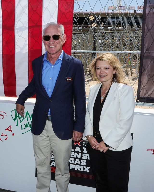 formula 1 las vegas grand prix paddock building topping out ceremony