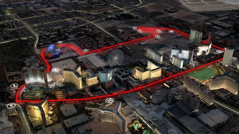 f1 las vegas grand prix renderings