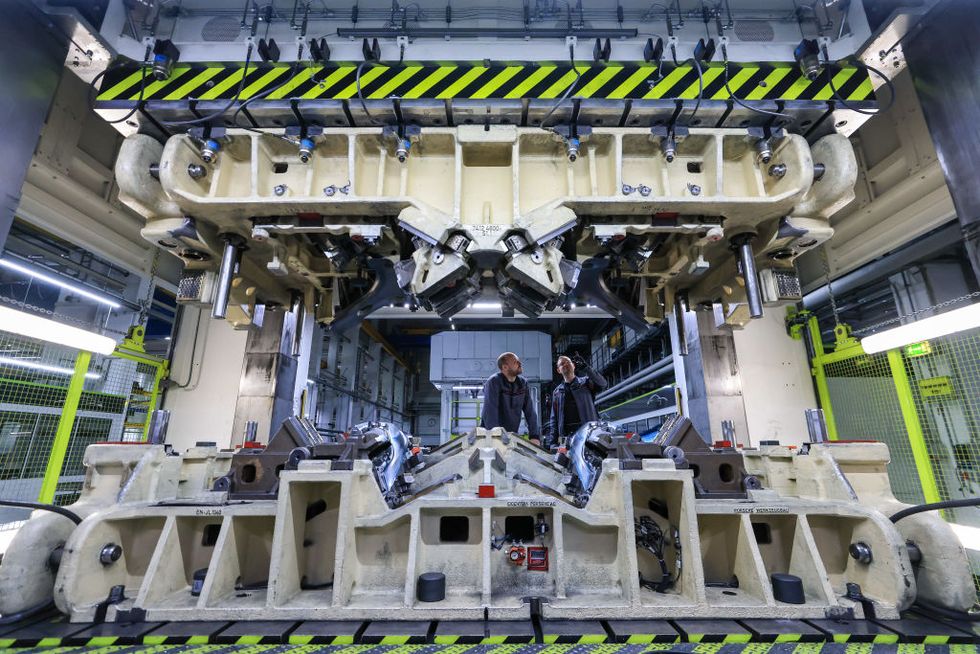 porsche factory in schwarzenberg, germany