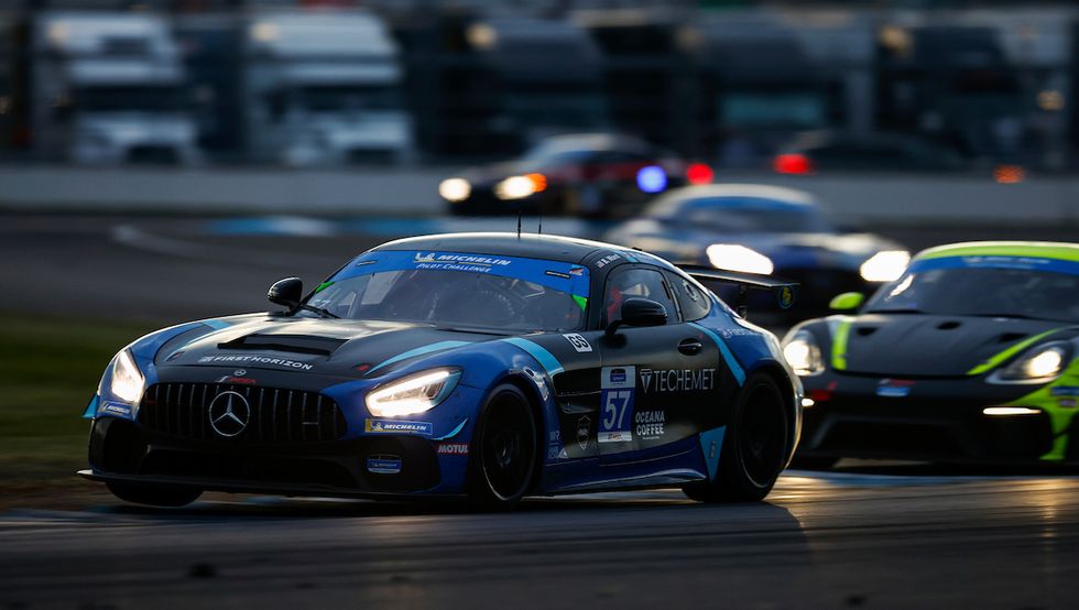 57 winward racing, mercedes amg gt gt4, gs bryce ward, daniel morad