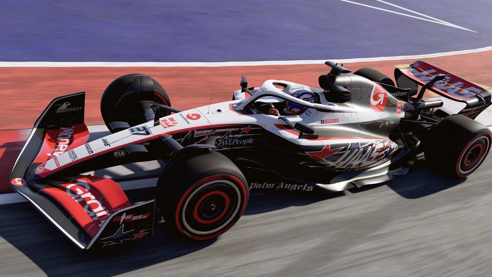 haas f1 team livery