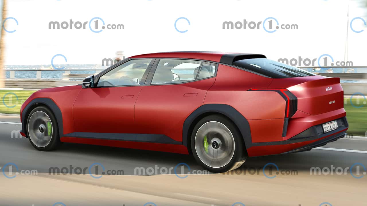 2026 Kia EV8 / Stinger Rendering