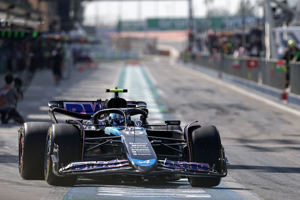 formula 1 testing in bahrain day 2